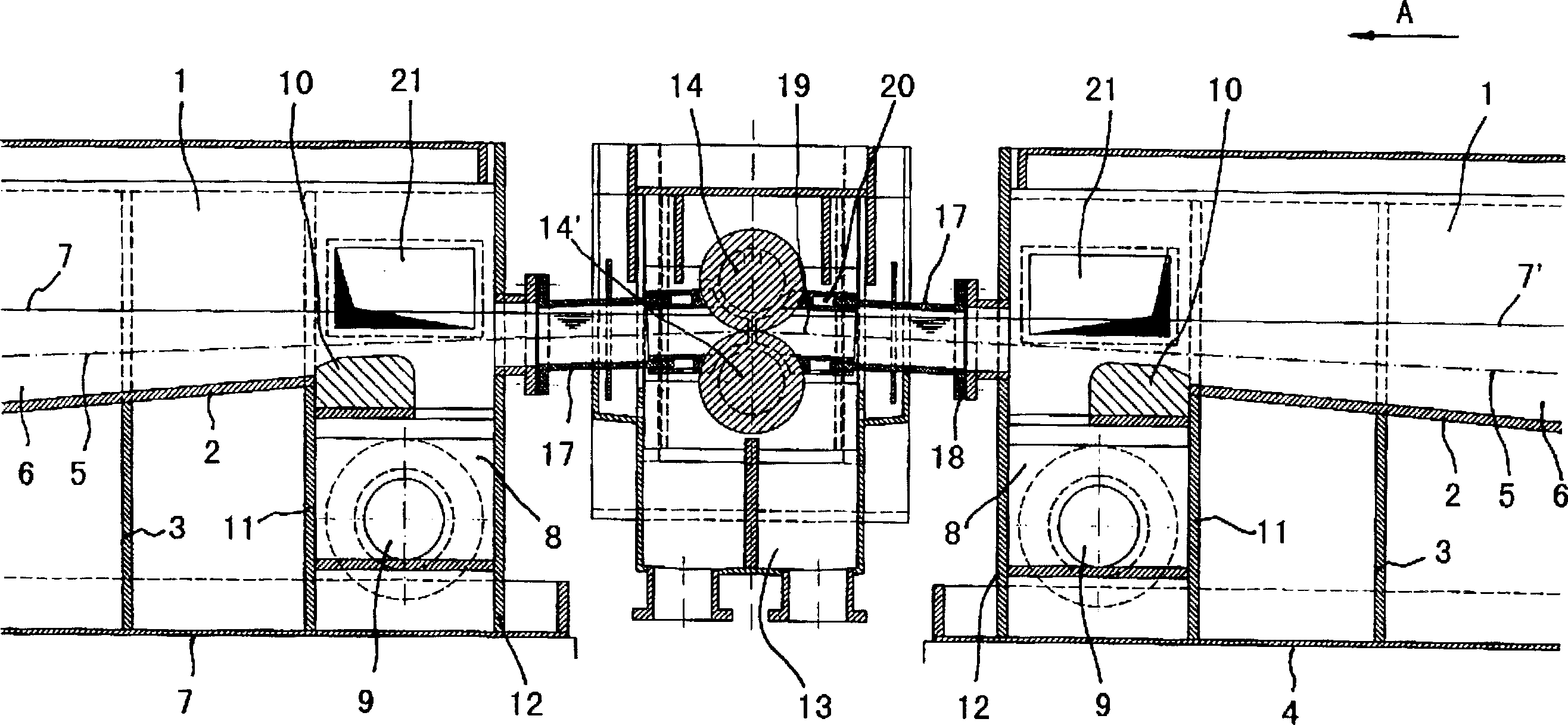 Continuous processing system for steel strip