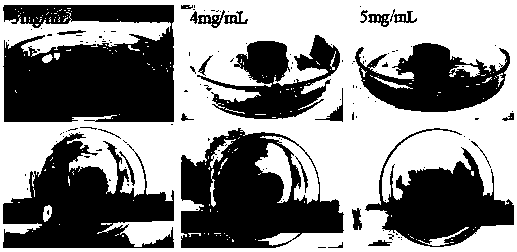 Aminated graphene aerogel based efficient adsorbent as well as preparation method and application thereof