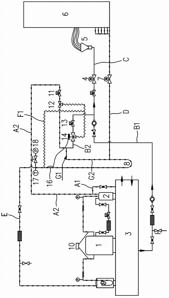 Self-adaptation variable volume refrigeration system