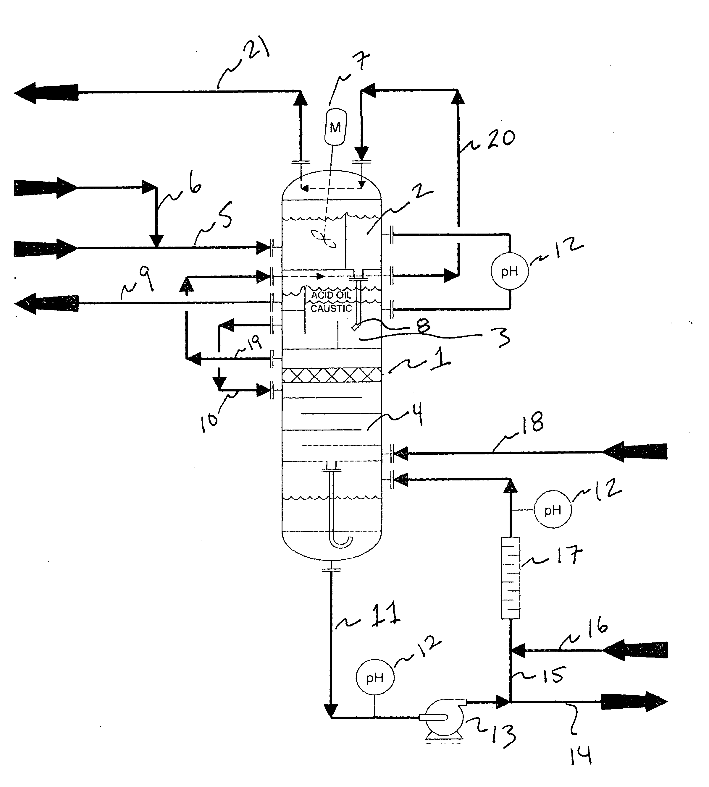 Apparatus for treating a waste stream