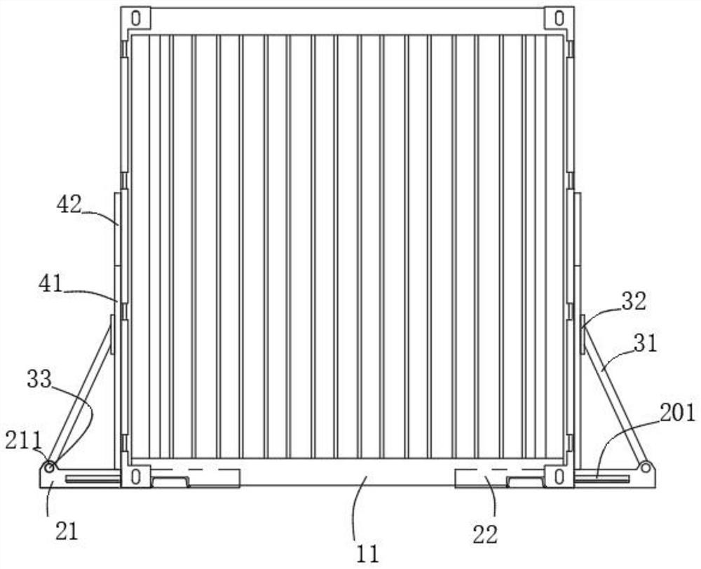 Anti-rollover container