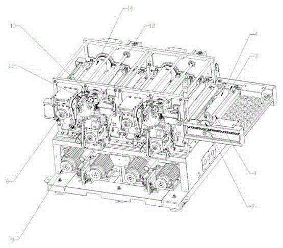 Grinding machine thickness measuring device and grinding machine