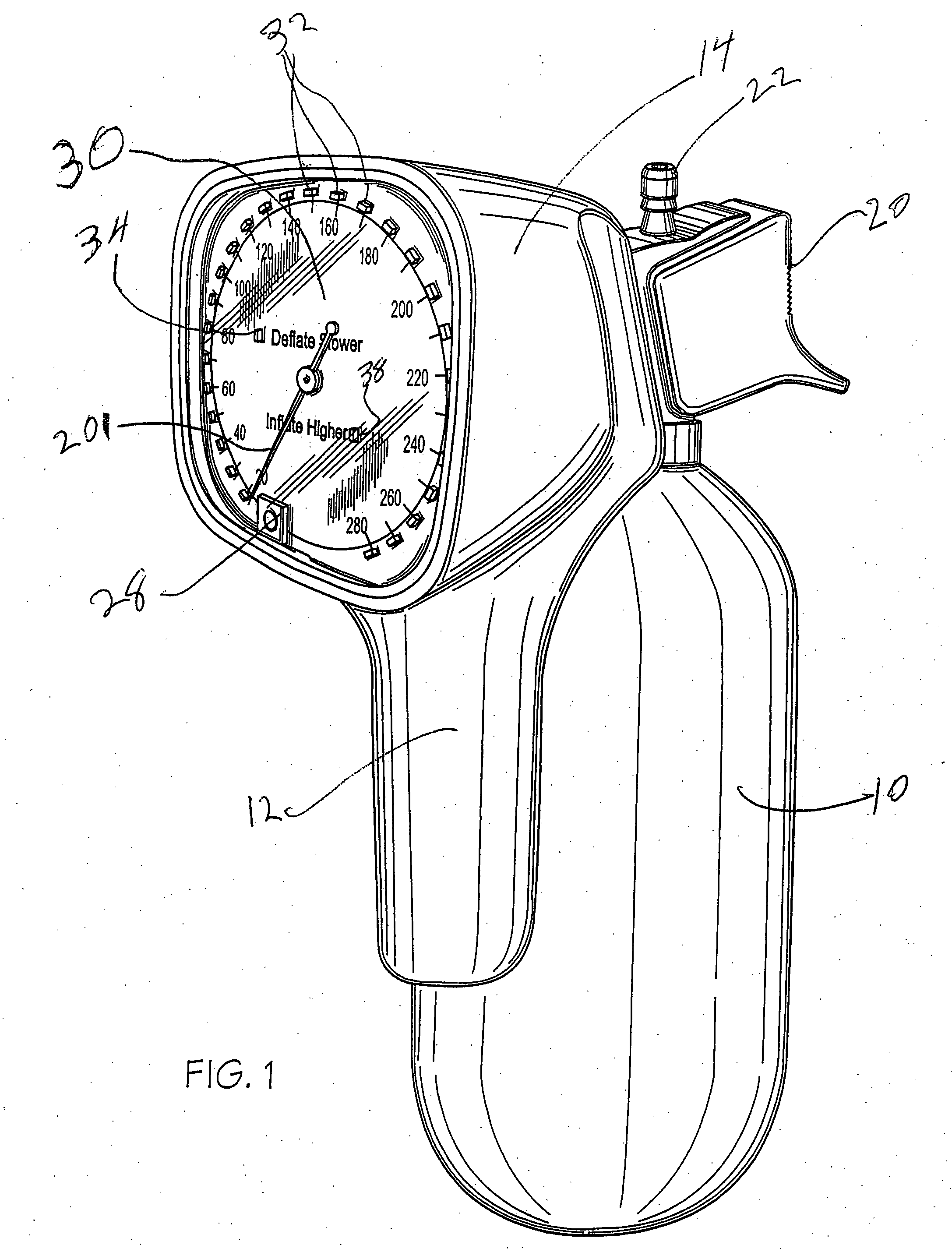 Integrated manual mechanical and electronic sphygmomanometer within a single enclosure