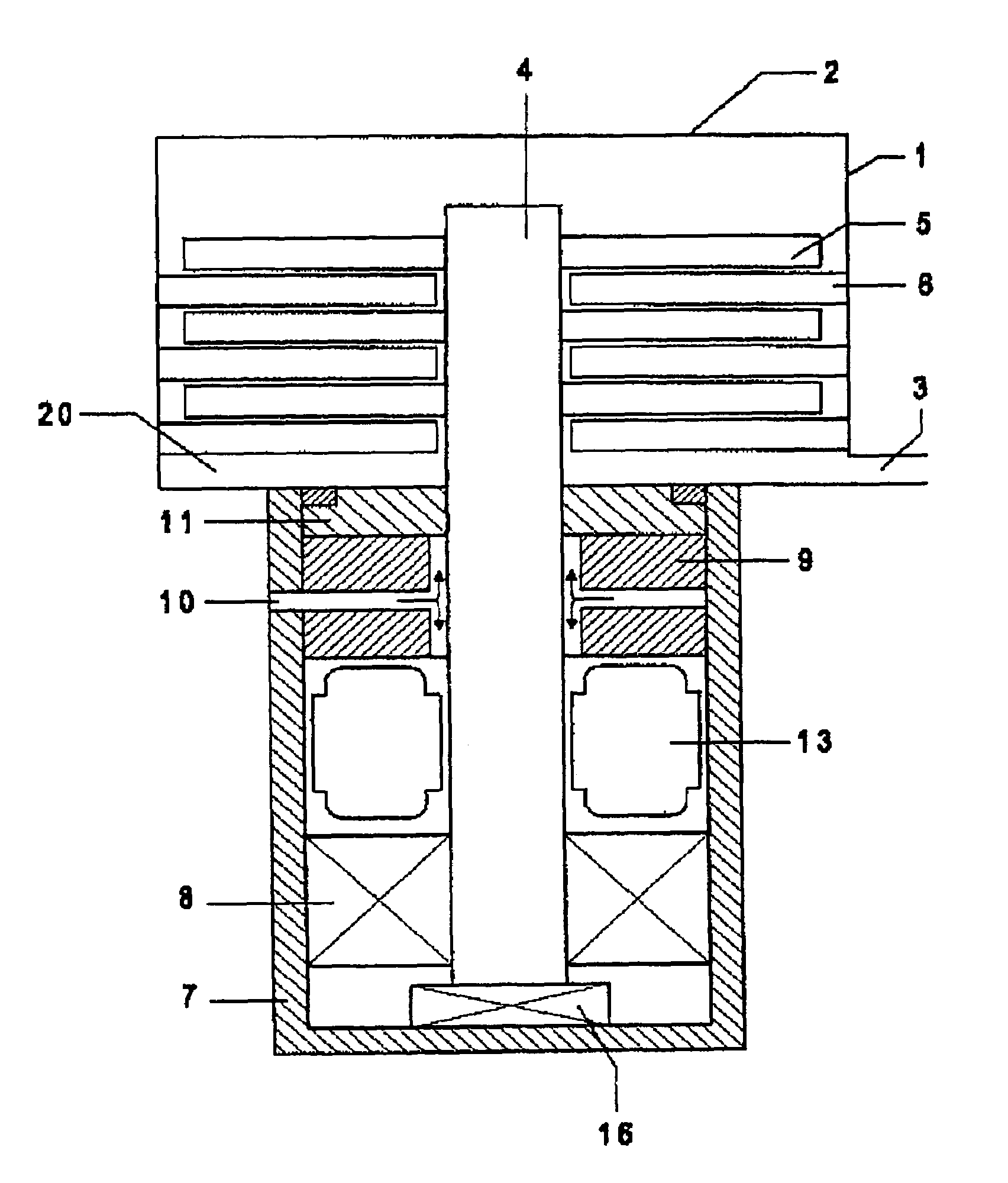 Gas friction pump