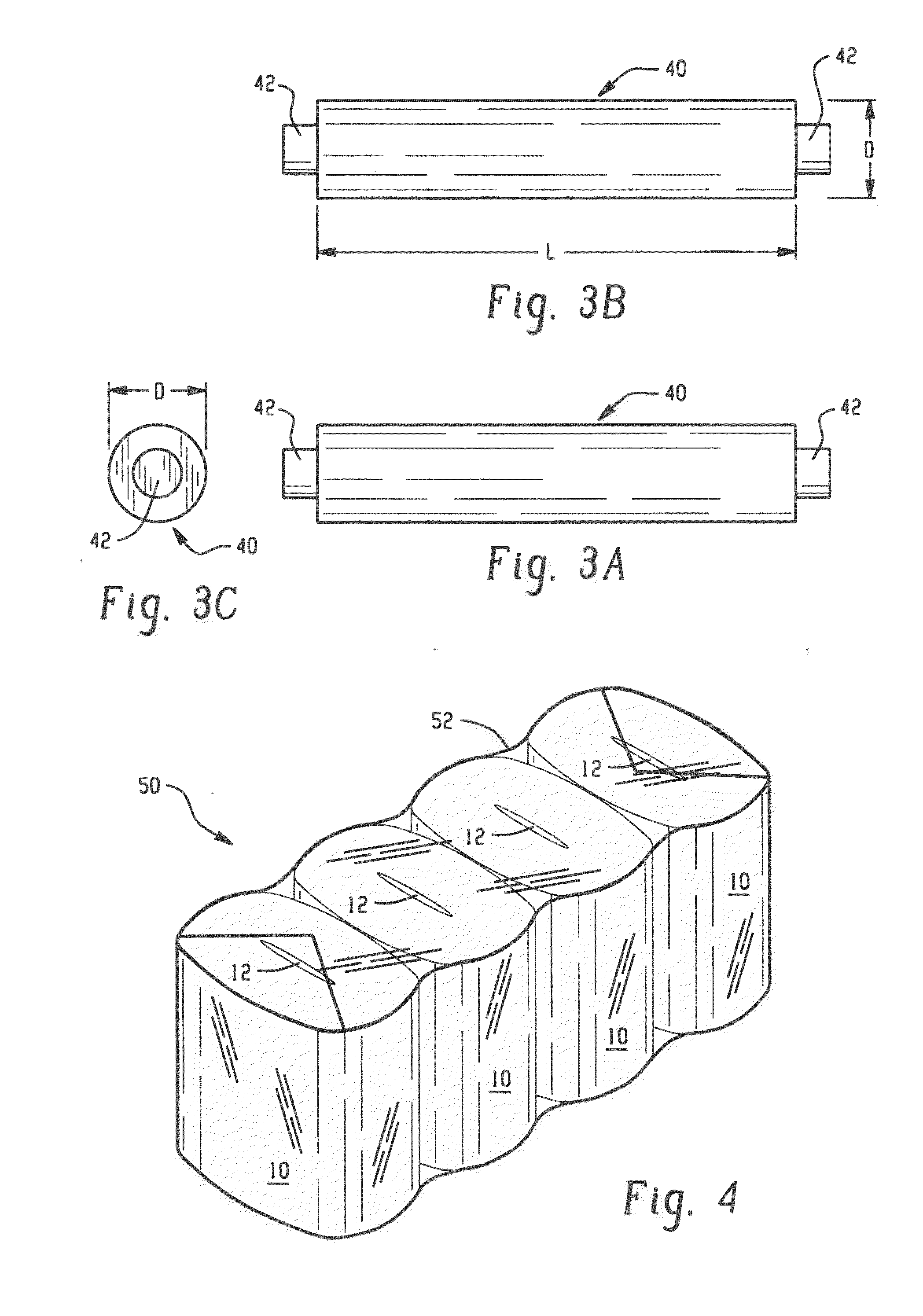 Compressed Hollow Coreless Re-Formable Roll Products