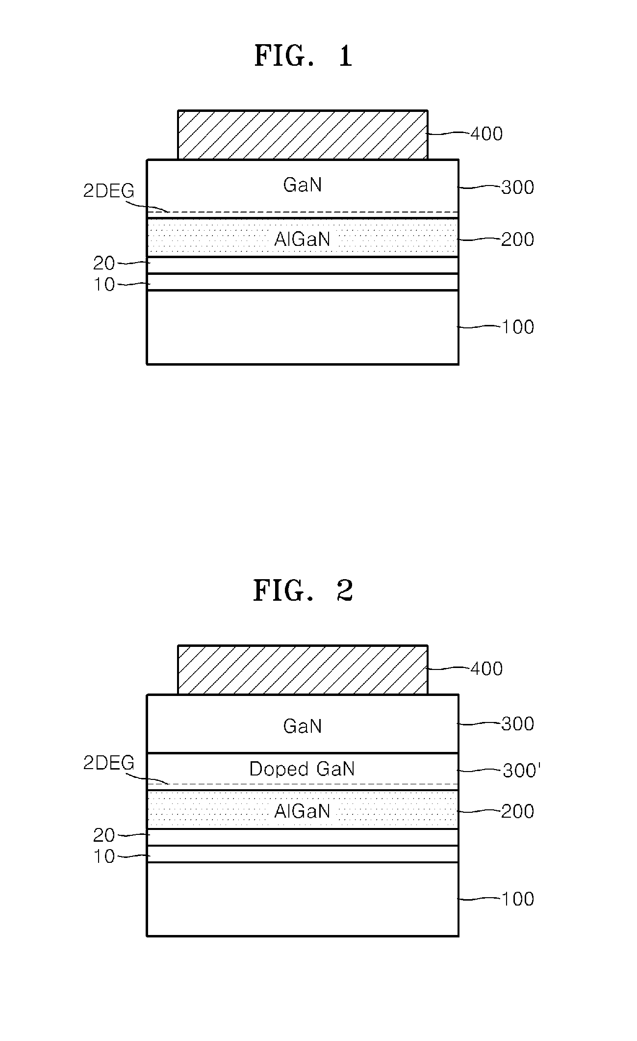 Gallium nitride based semiconductor devices and methods of manufacturing the same