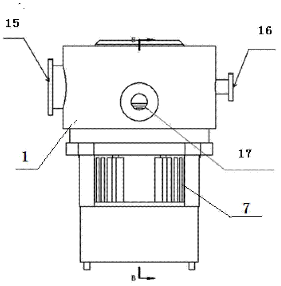 Air cooling heat dissipation thermoelectric cooler (TEC) electric refrigeration charge coupled device (CCD) Dewar