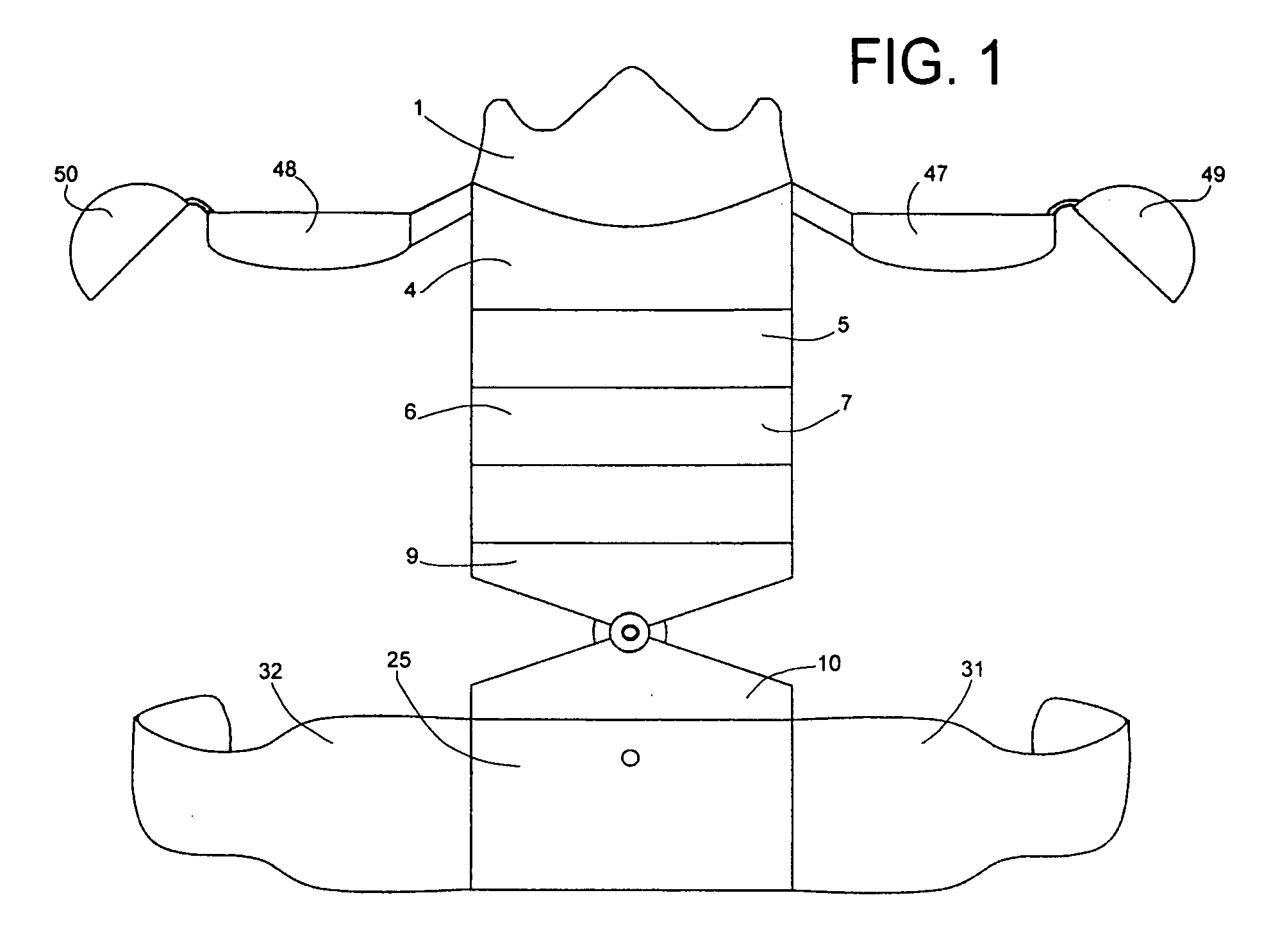 Wearable spinal protective apparatus