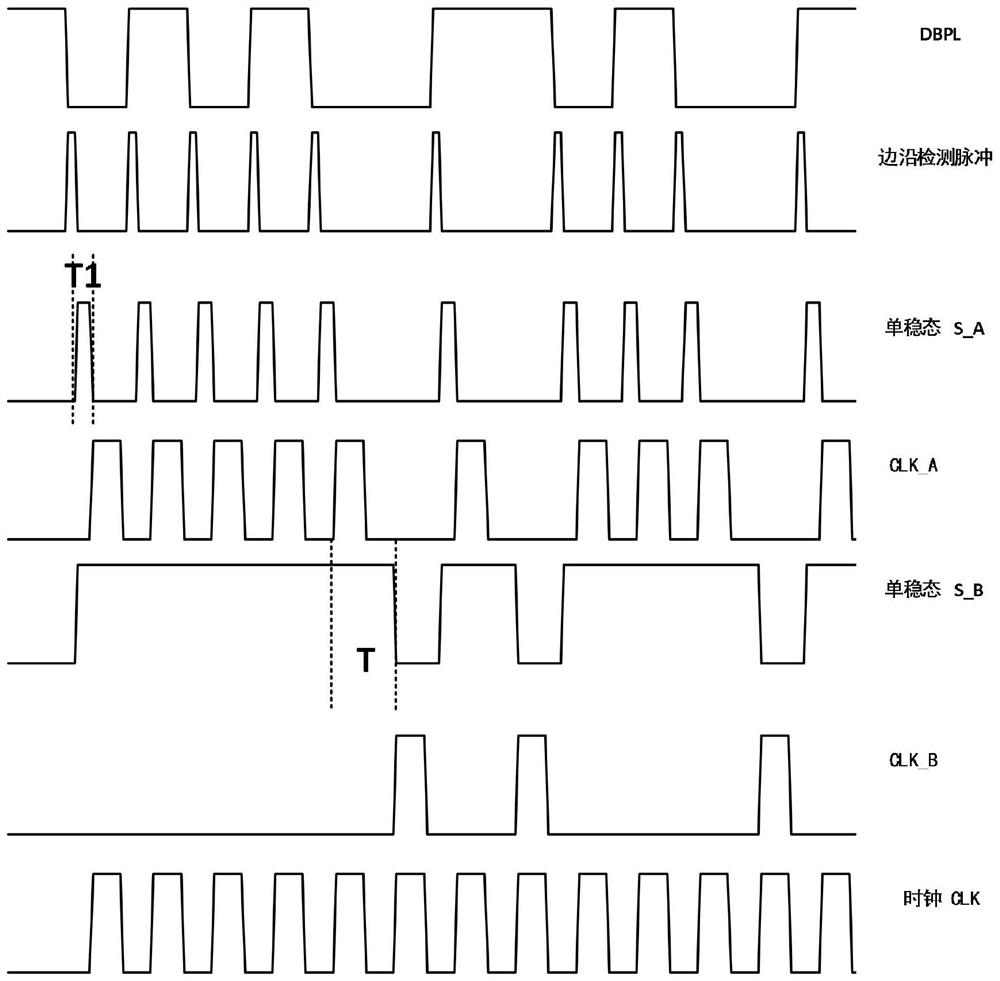 Method and device for extracting clock from active module of transponder