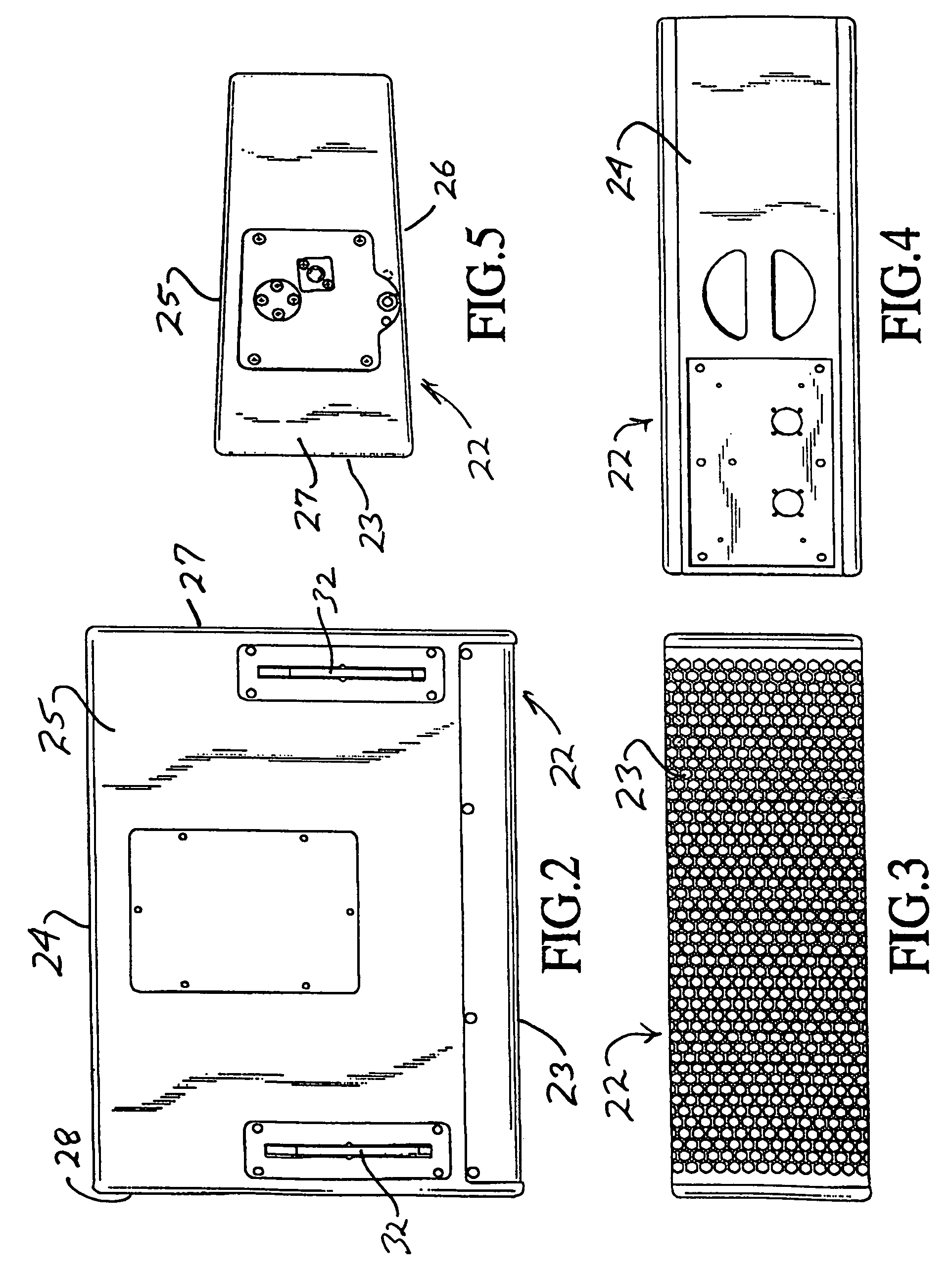 Rigging system for loudspeaker arrays