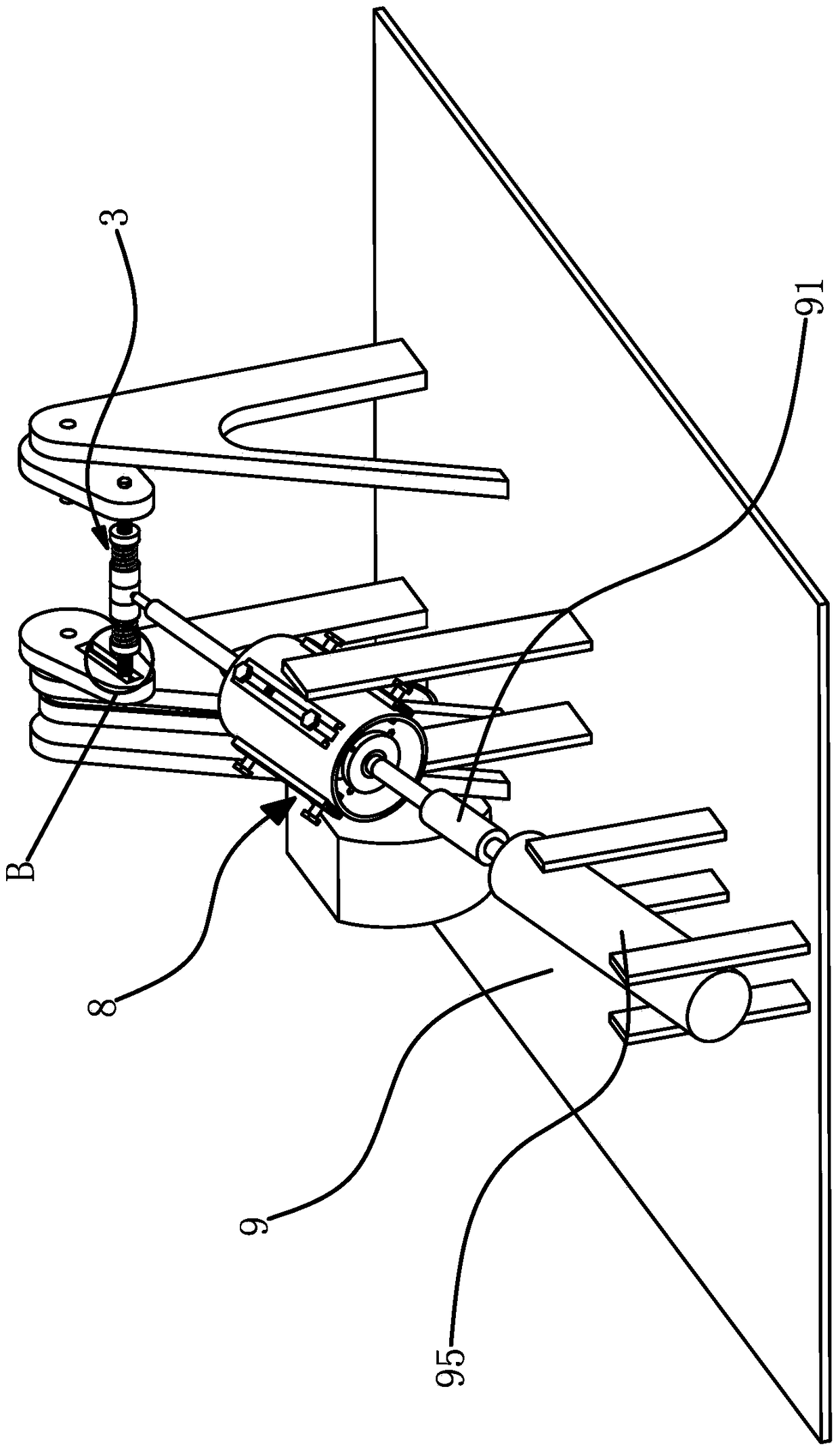 A fatigue test device for vvt engine piston