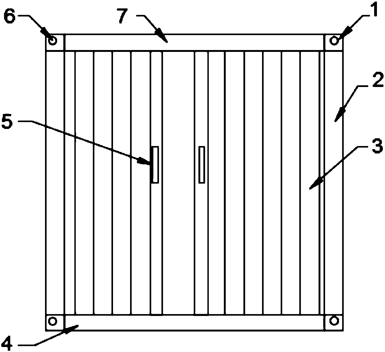 Conveniently folded air-filtering screen door window