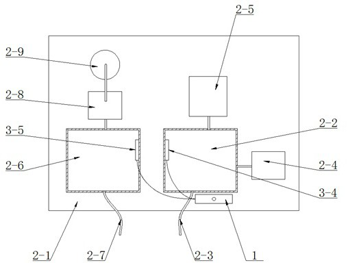 Movable chronic obstructive pulmonary disease internal circulation breathing exercise device