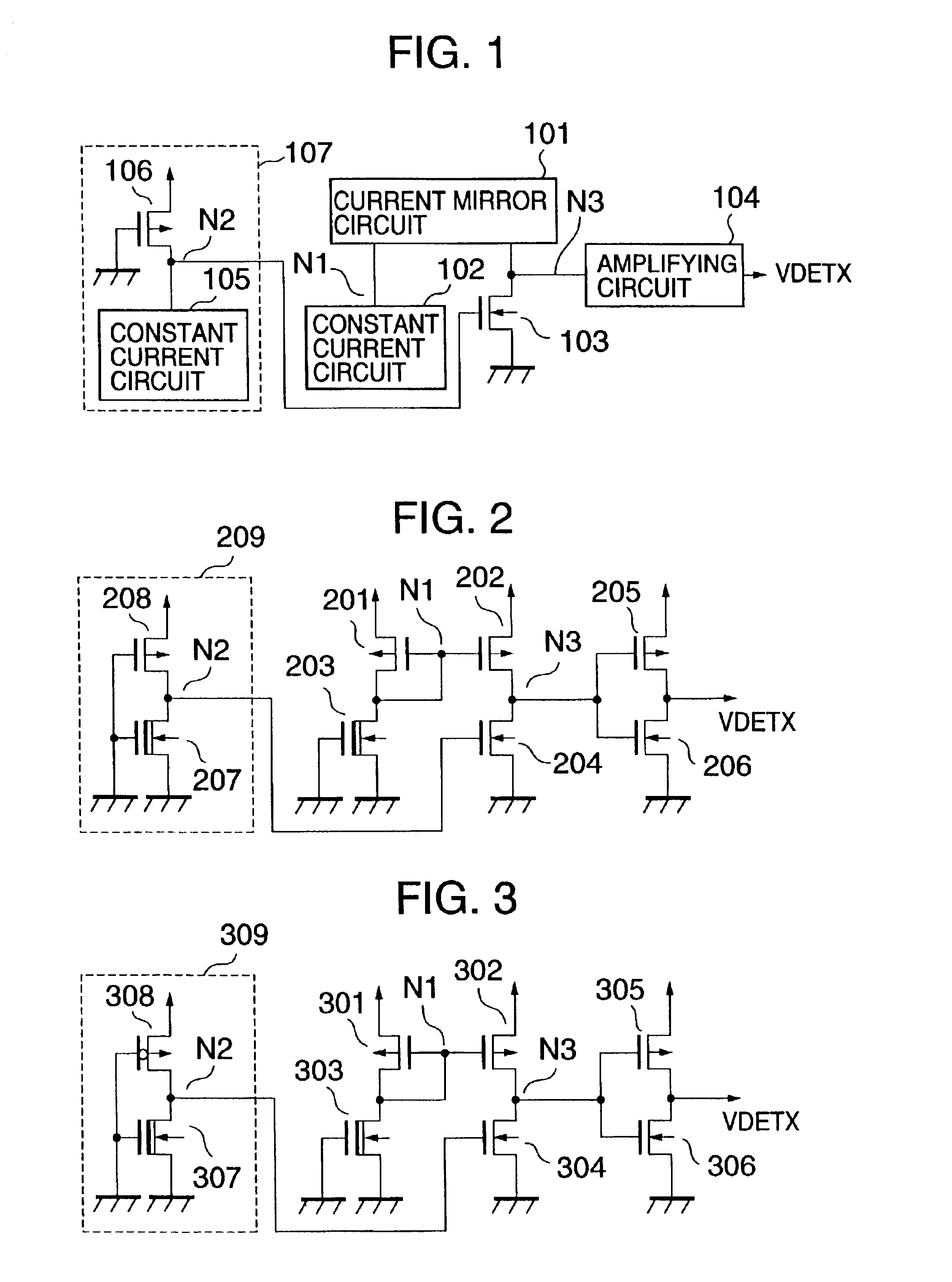 Voltage detecting circuit