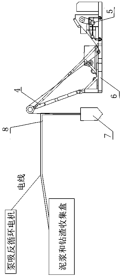 Rapid hole-forming construction method of large-diameter deep hole pile foundation under karst geology