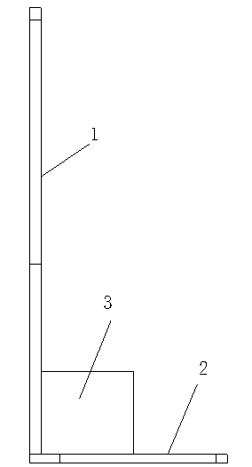 Simple fixing device for senile non-displaced femoral neck or femoral intertrochanteric fracture