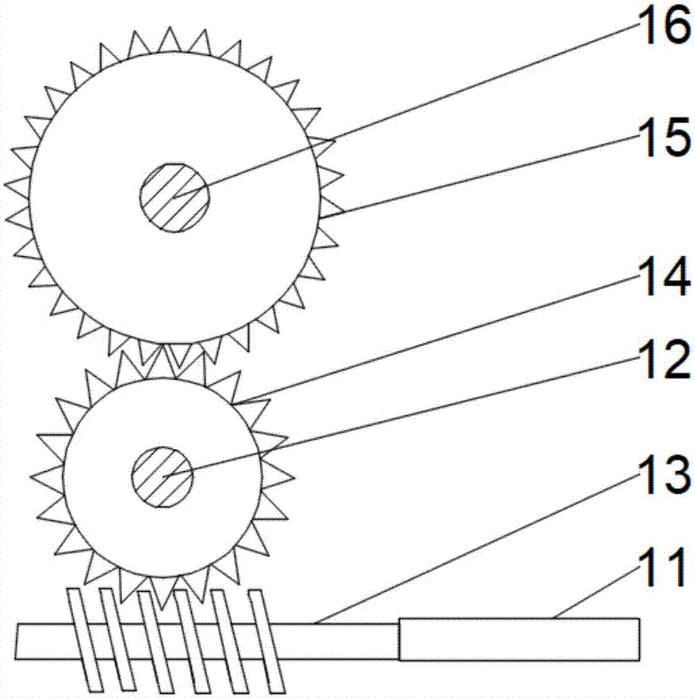 Bridge frame walking driving mechanism of bridge crane