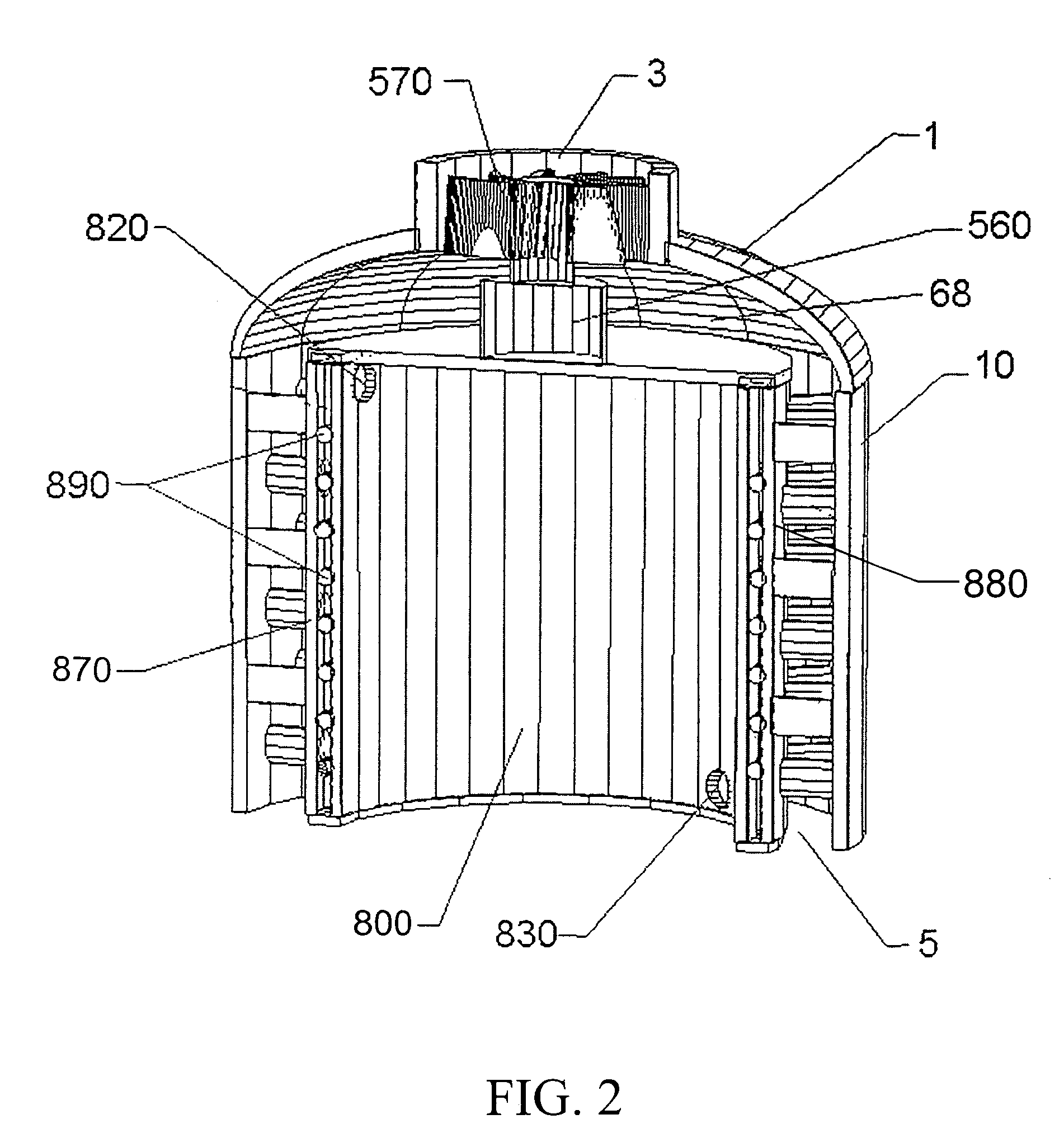 Method and apparatus for highly efficient compact vapor compression cooling