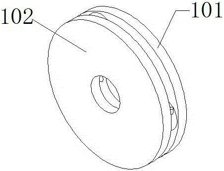 Self-contained elastomer anti-lock brake discs