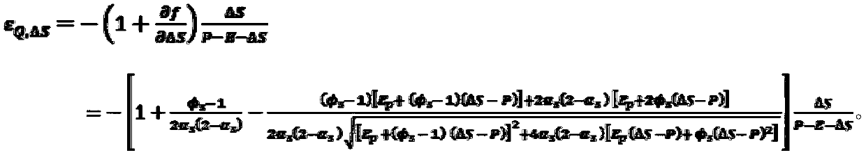 Method for quantitatively solving basin water reserve change elasticity coefficient of runoff