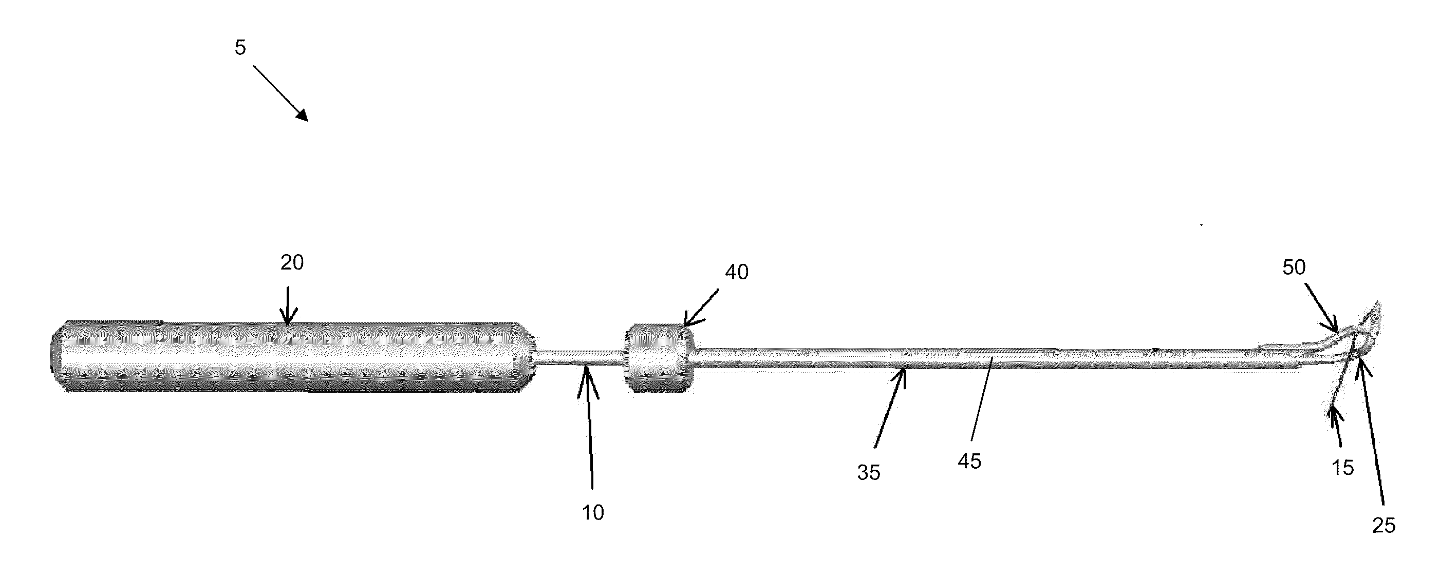 Surgical suture passer and method for passing suture