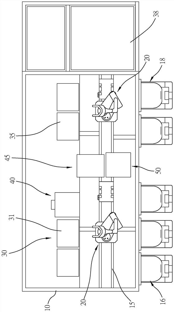 Bonding and releasing device for wireless electrostatic chuck, automatic bonding and releasing system for wireless electrostatic chuck and bonding and releasing method for wireless electrostatic chuck