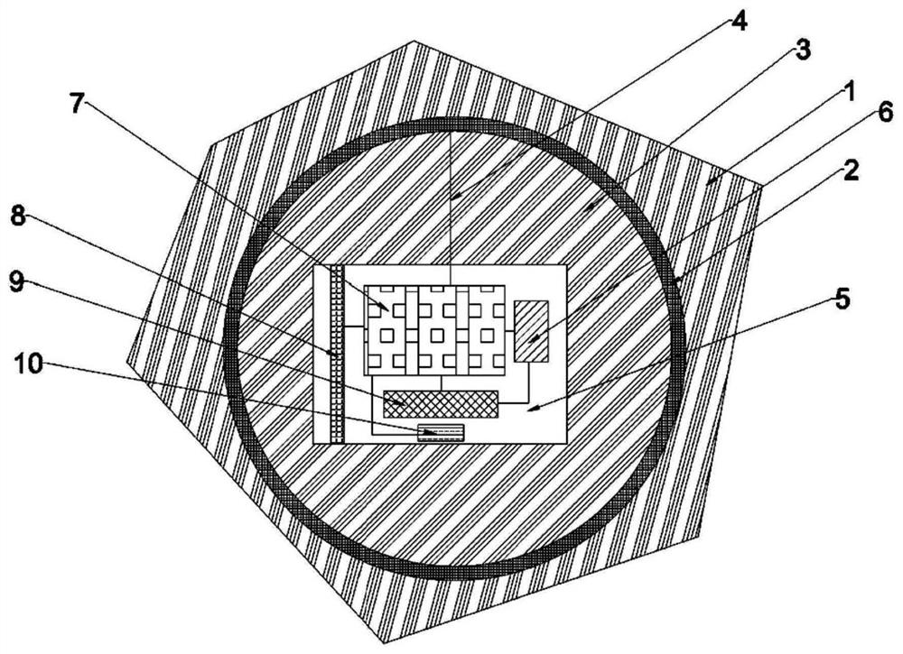 High-sensitivity stress sensing aggregate suitable for intelligent pavement