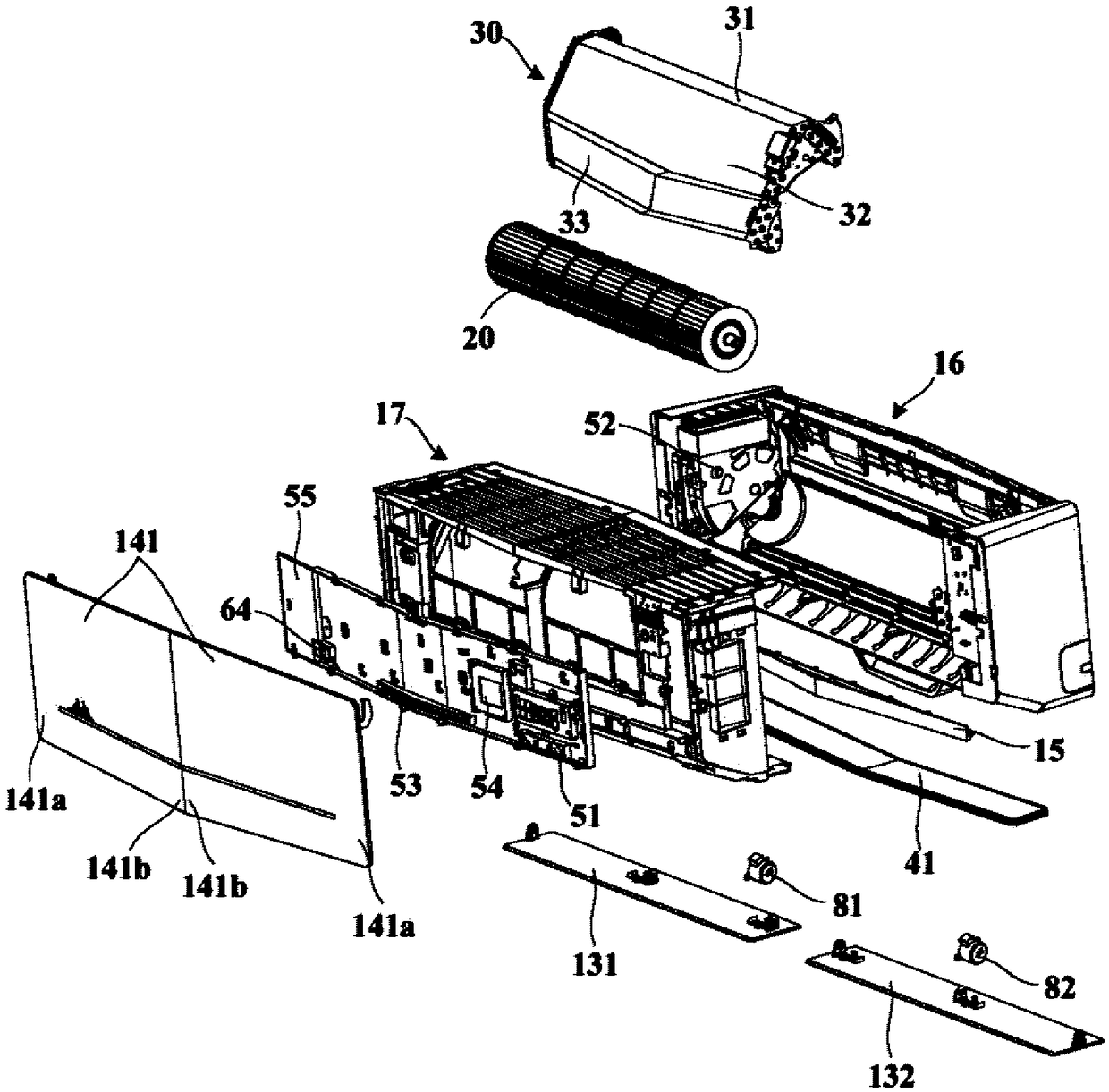 Wall-mounted air conditioner indoor unit