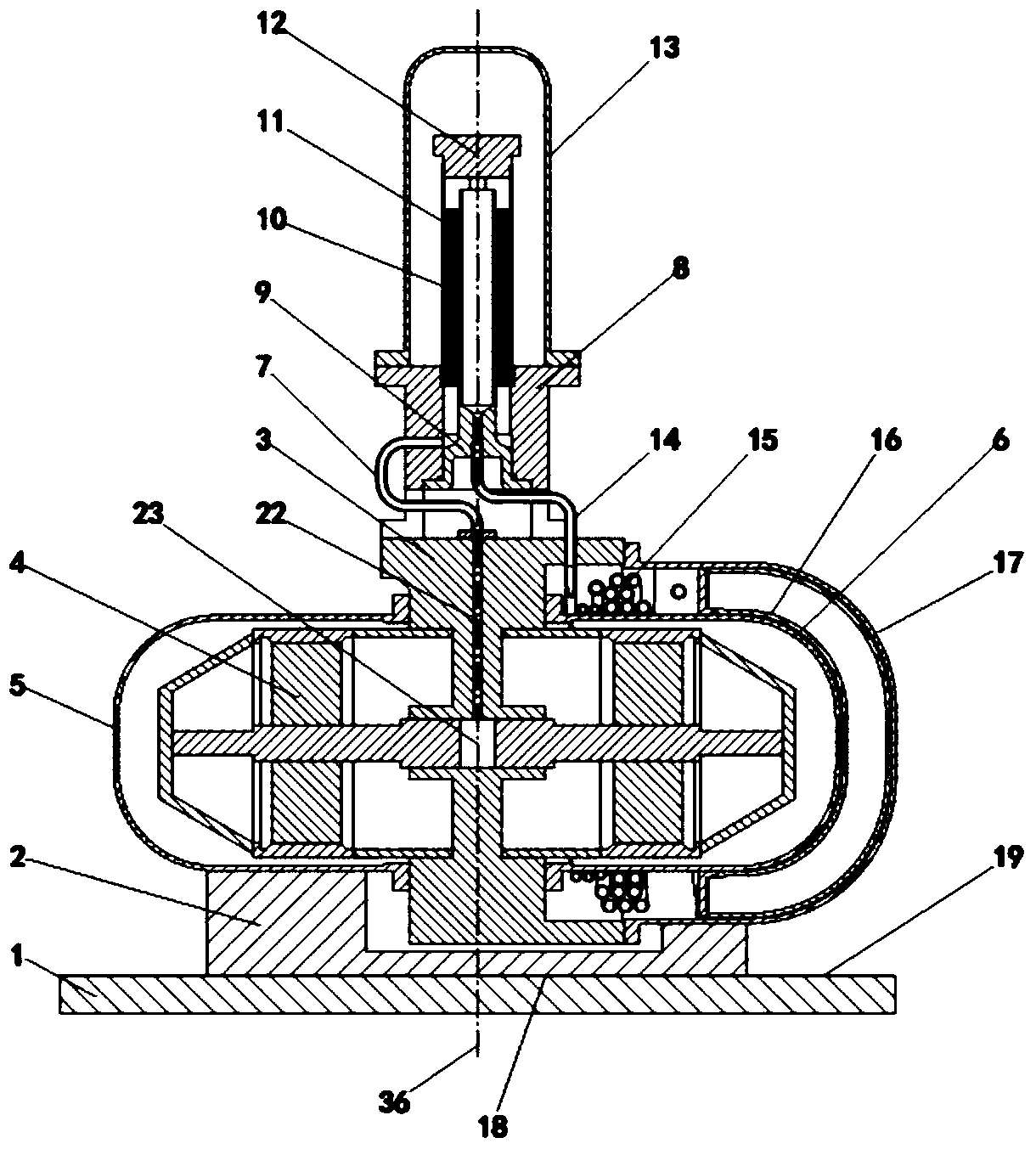 Compact coupled inertance tube type high-frequency coaxial pulse tube refrigerator and manufacturing method thereof