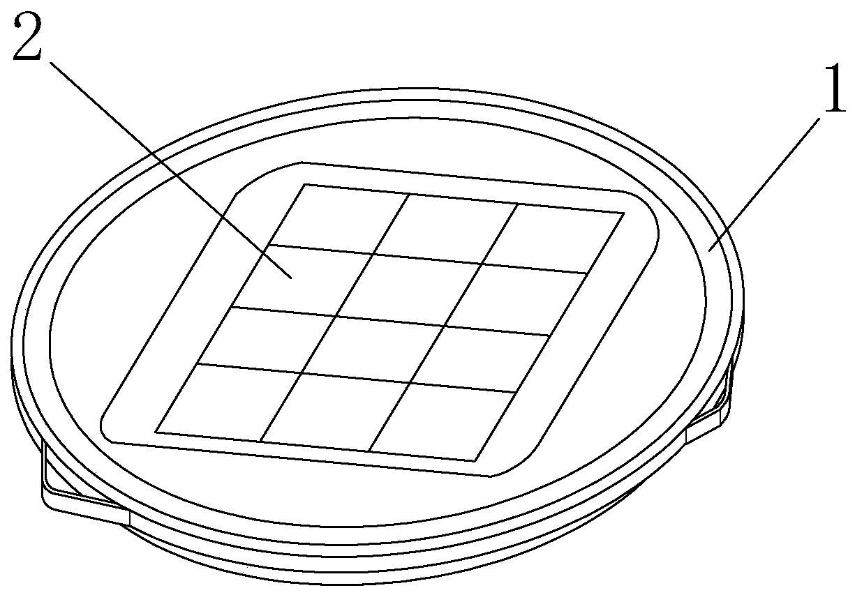 Outdoor solar lamp and control method thereof