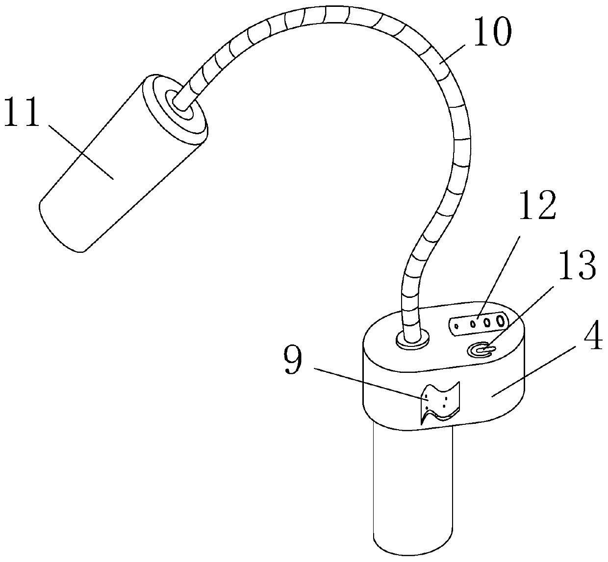 Outdoor solar lamp and control method thereof