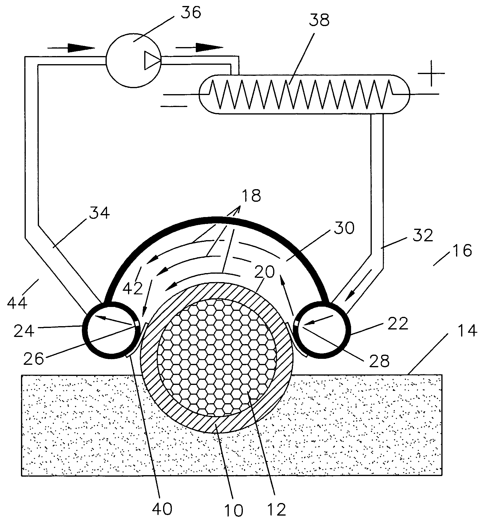 Subea pipeline blockage remediation method