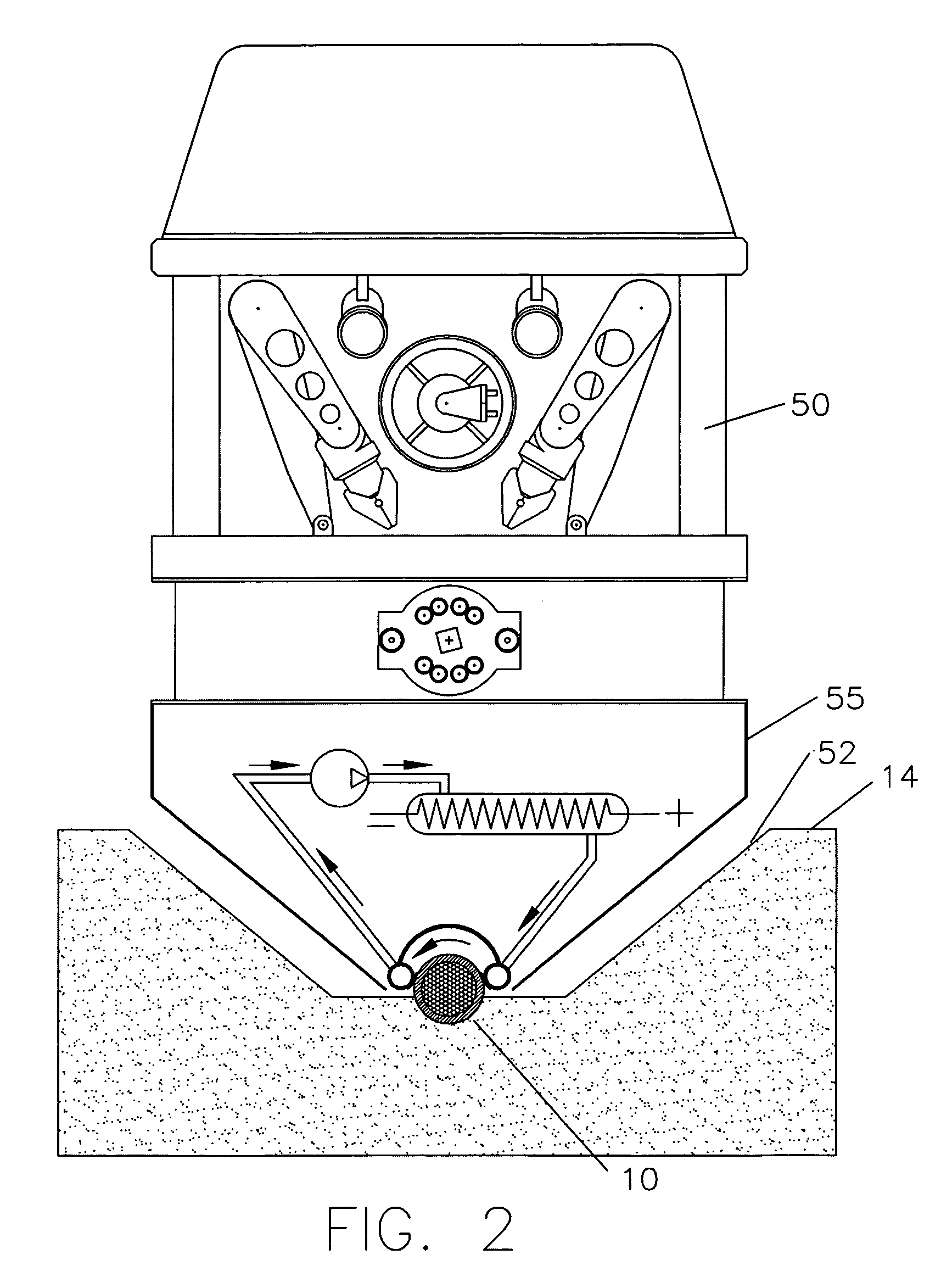 Subea pipeline blockage remediation method