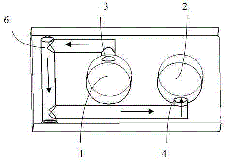 Large-channel semiconductor laser liquid refrigeration sheet and laser thereof