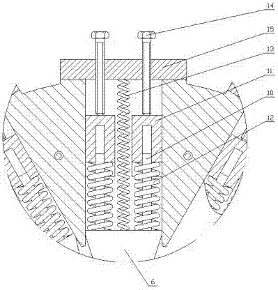 Feed expansion machine mold