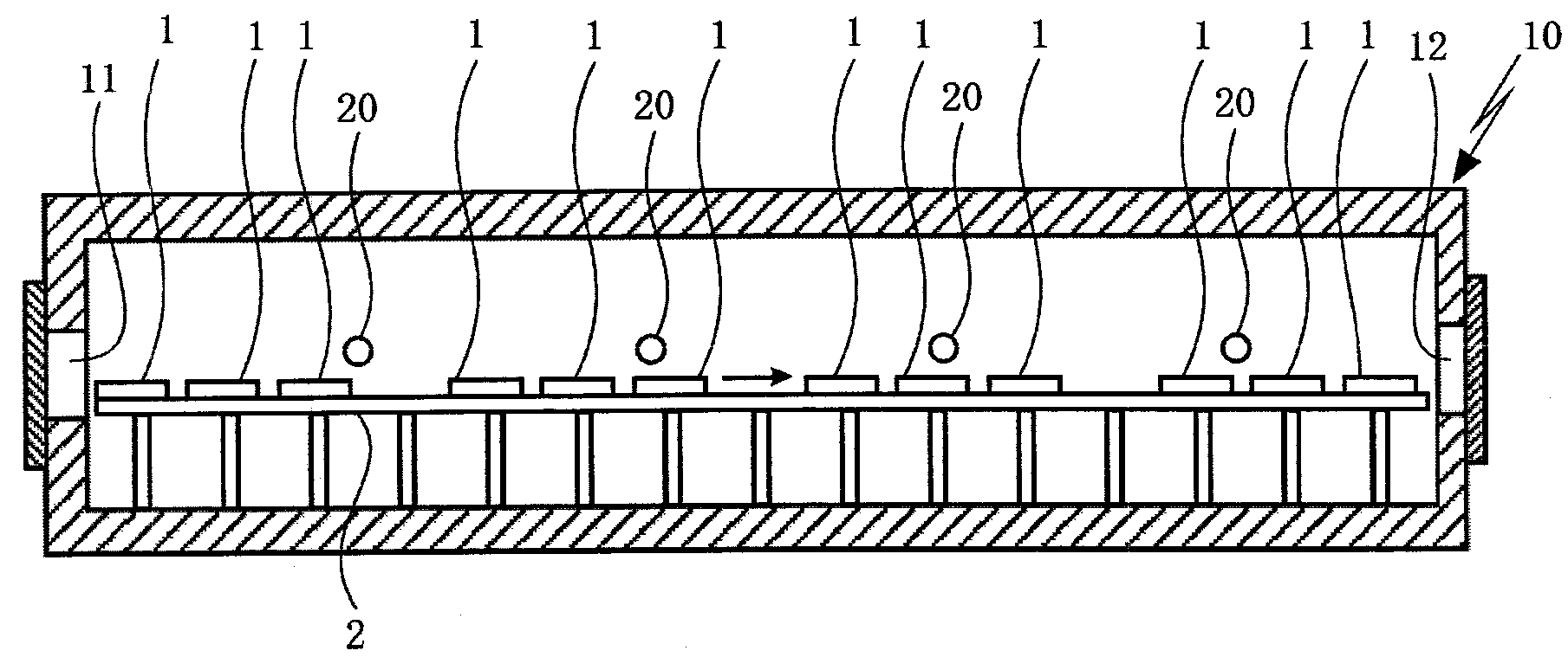 Combustion control method of regenerative-combustion heat treatment furnace