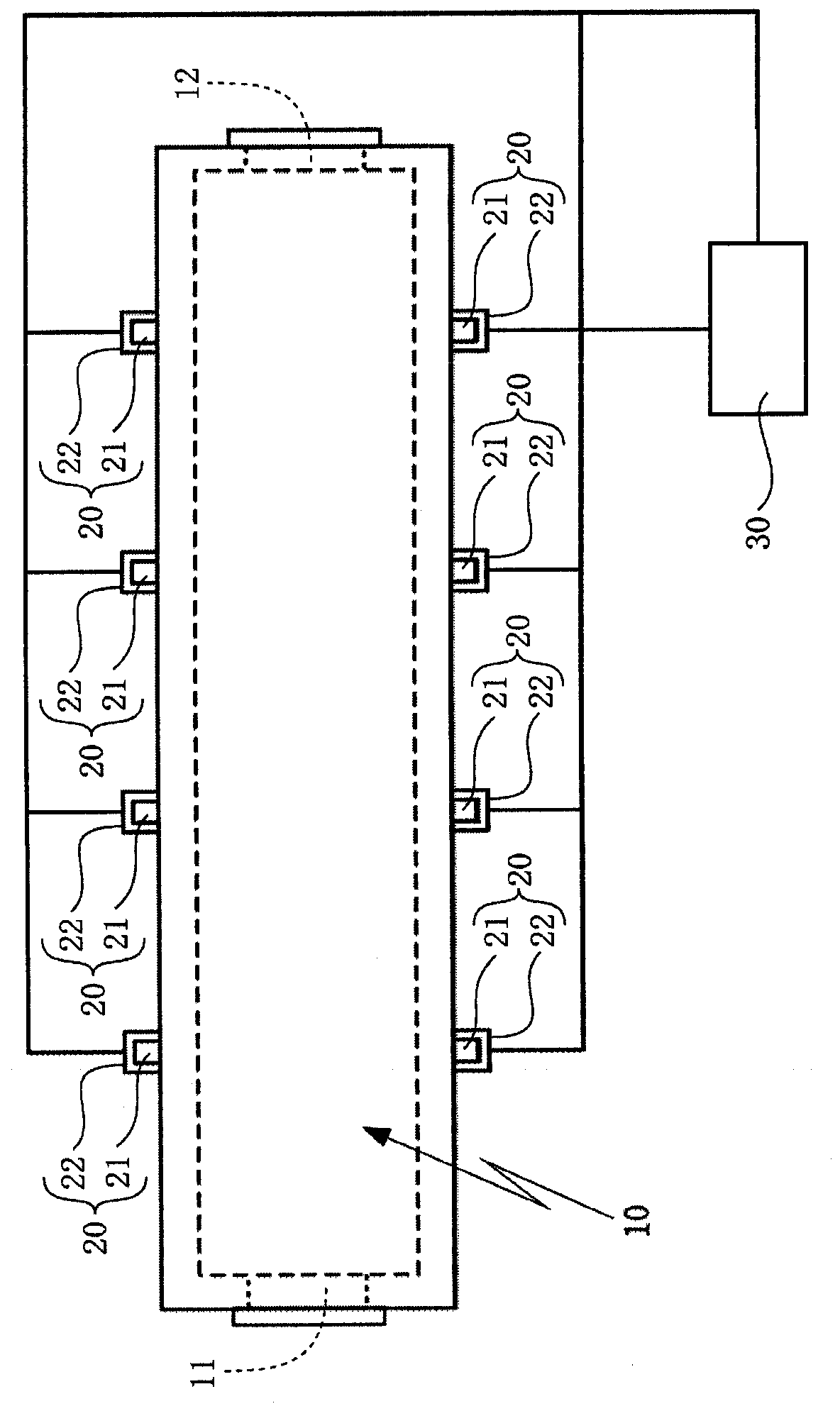 Combustion control method of regenerative-combustion heat treatment furnace