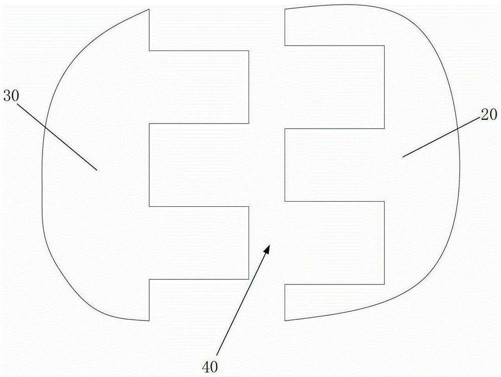 Differential lock gap adjustment device and differential lock gap adjustment method