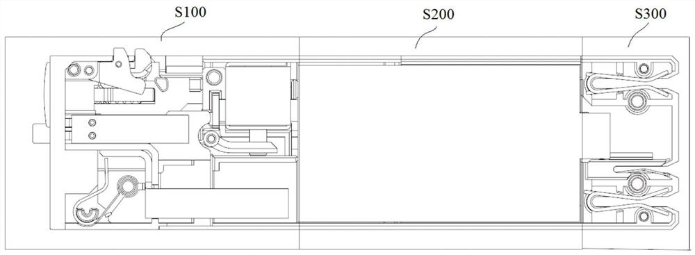 Mechanical switch closing device of circuit breaker