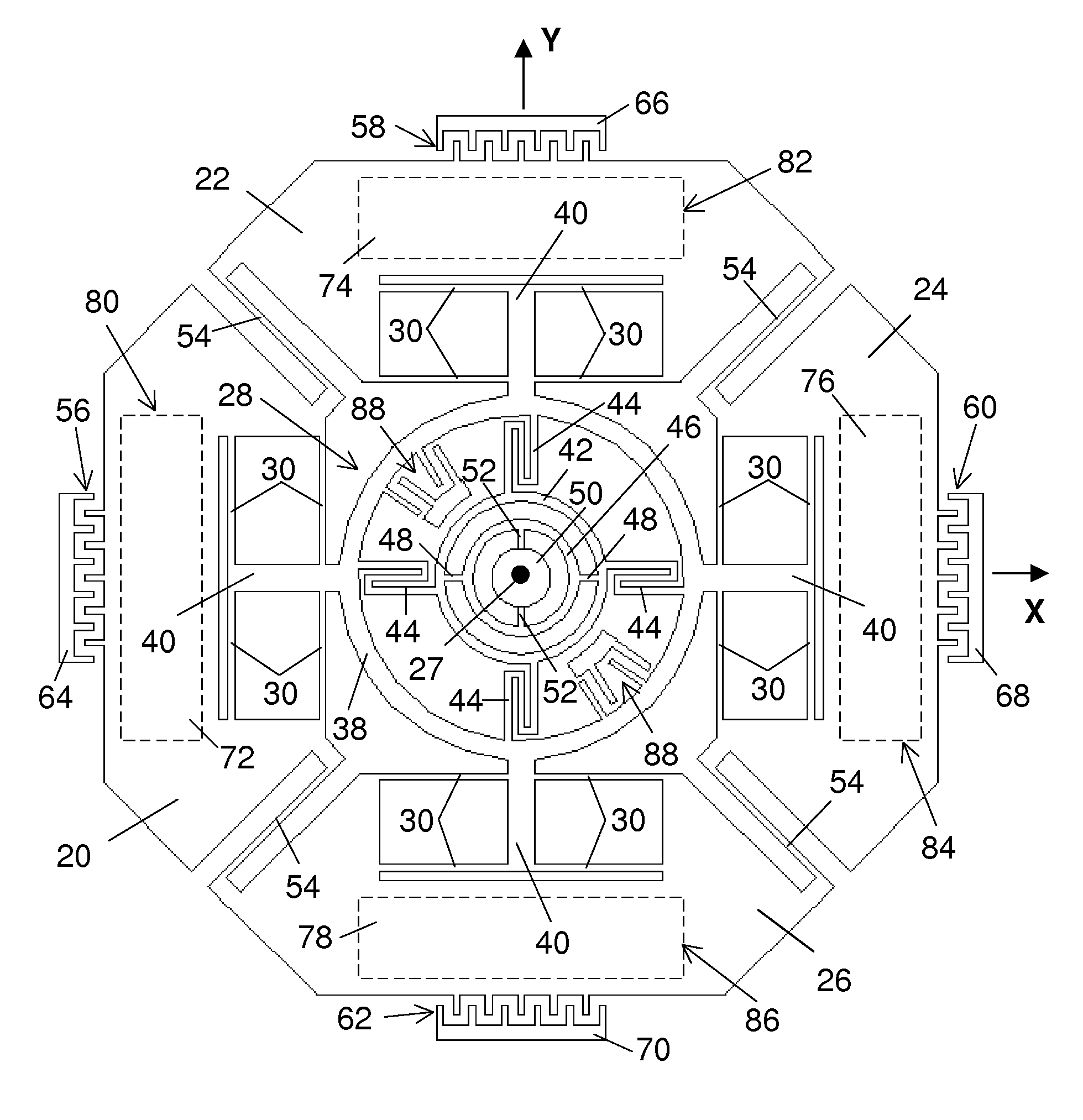 Tri-axis angular rate sensor