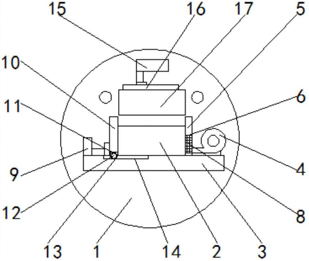 Adhesion-prevention mobile phone shell extrusion die