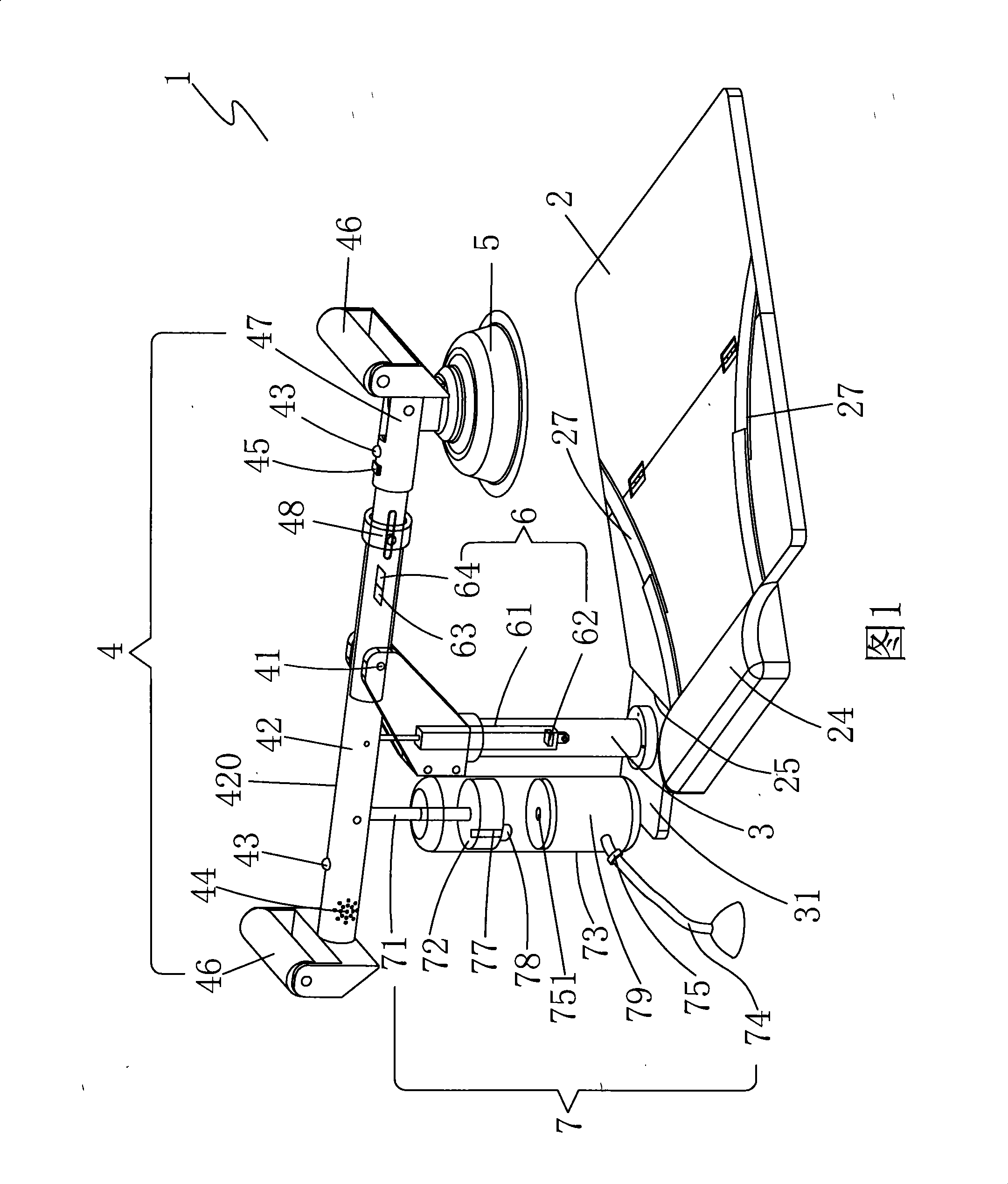 Leverage-assisted active compression-decompression cardiopulmonary resuscitation device