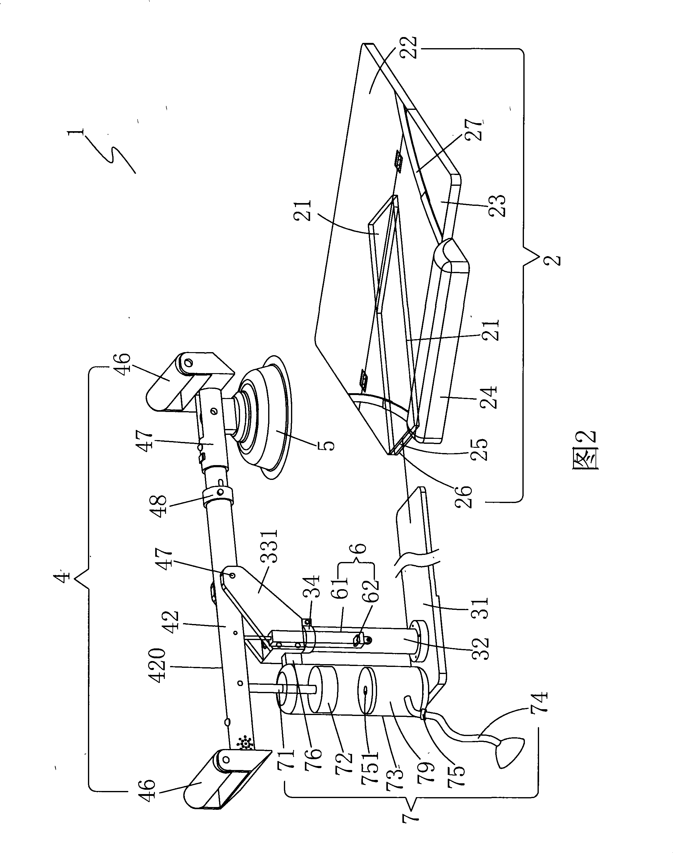 Leverage-assisted active compression-decompression cardiopulmonary resuscitation device