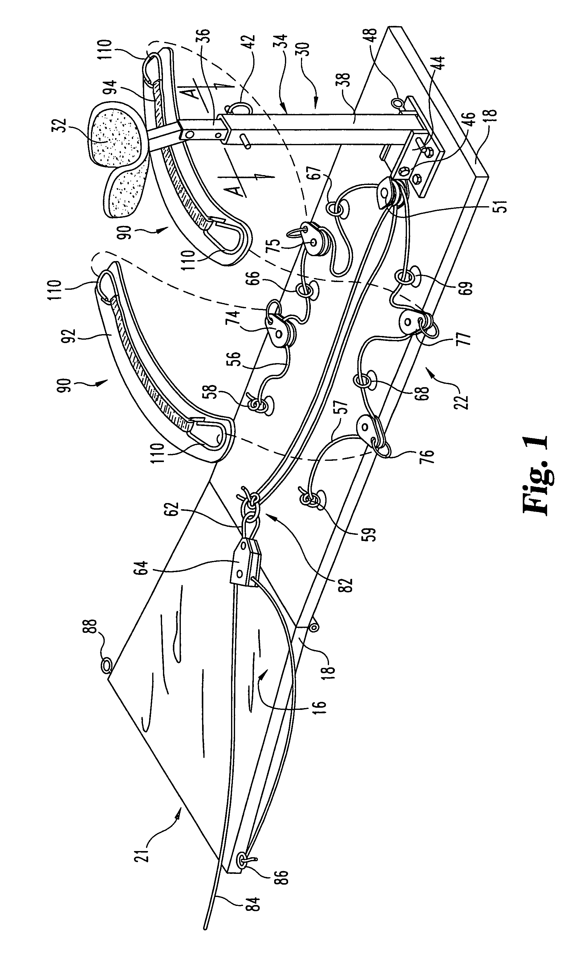 Knee extension therapy apparatus