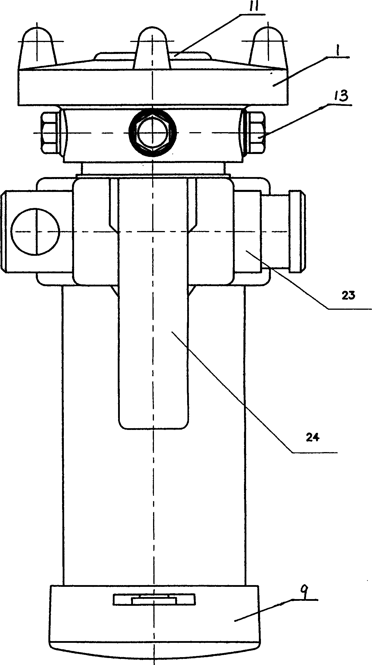 Suspending hydraulic pillars