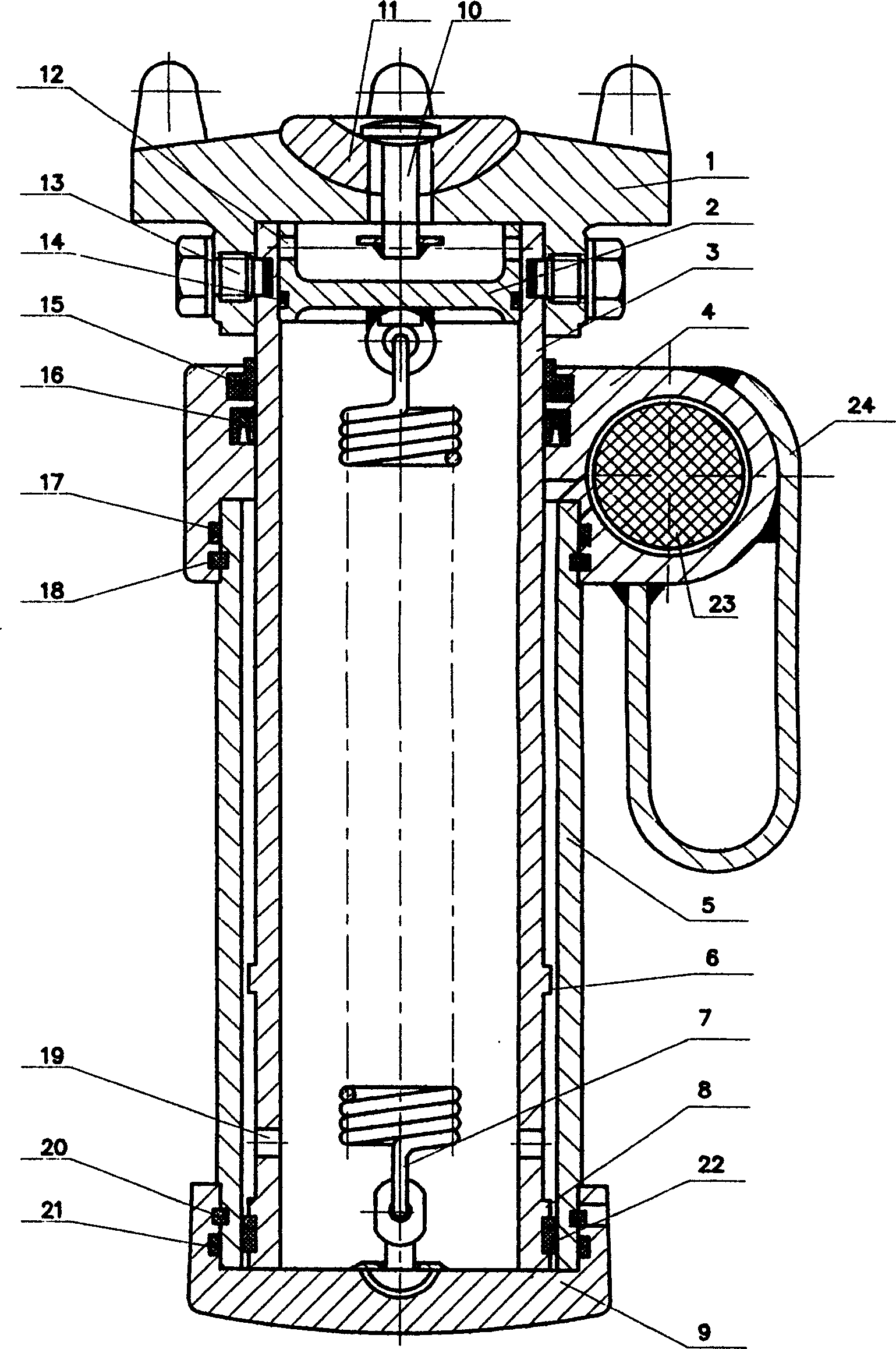 Suspending hydraulic pillars