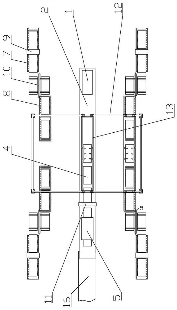 Fine material veneer processing artificial board paving process