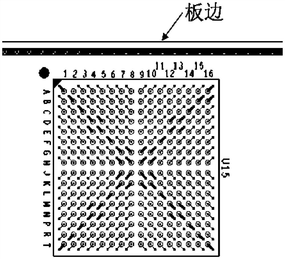 Chip line sequence adjusting method and device and computer readable storage medium