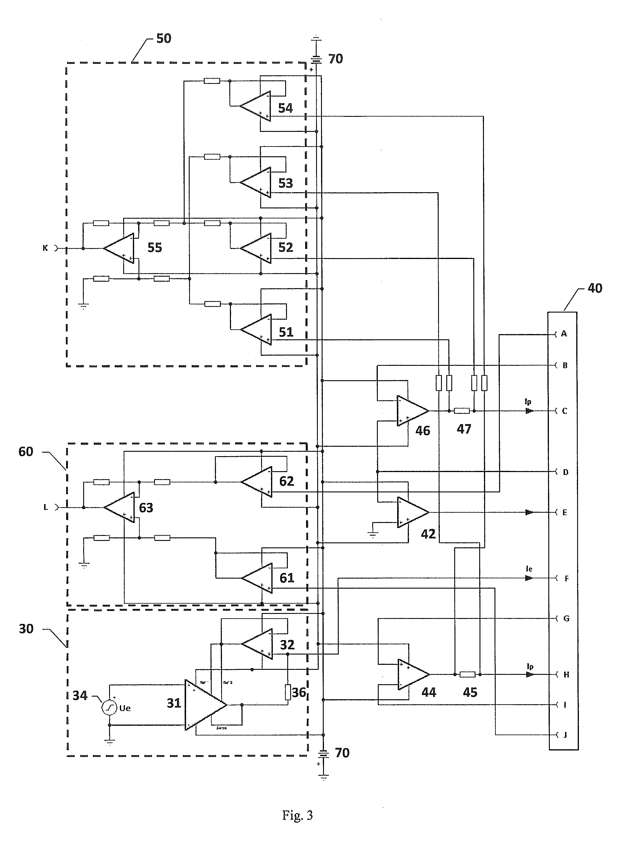 Method for controlling electrodes for bio-impedance measurements and apparatus for bio-impedance measurements