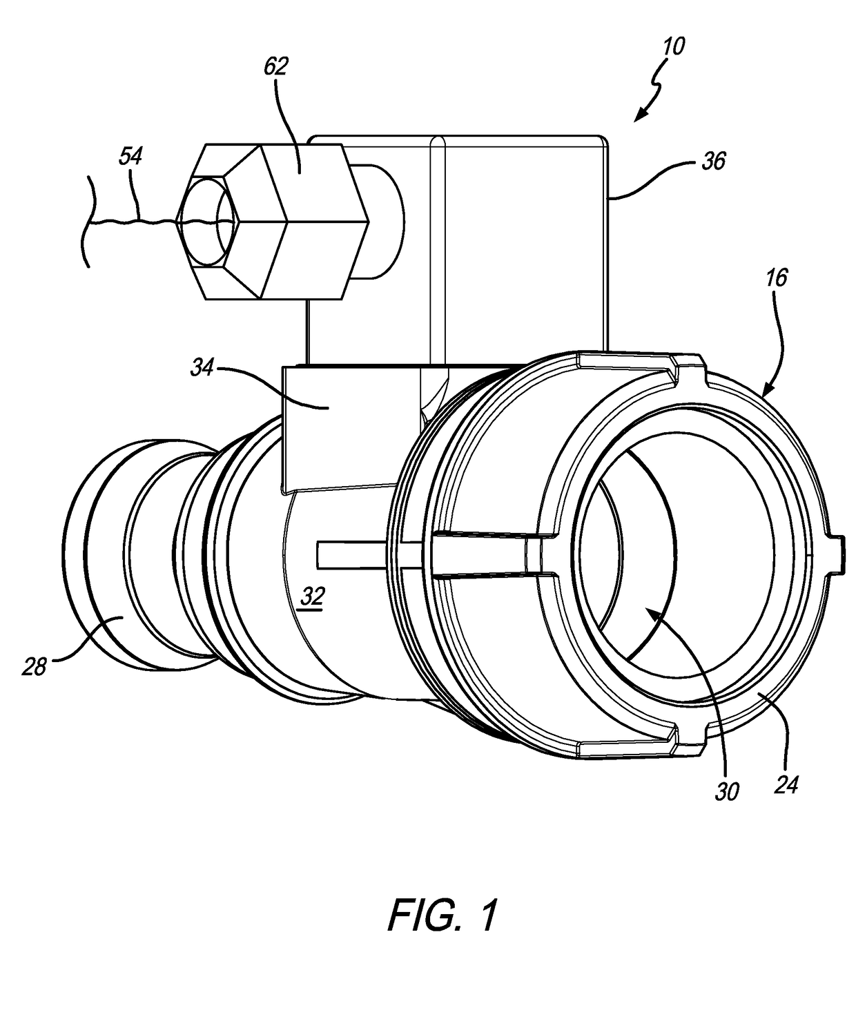 Integrated water detection sensor